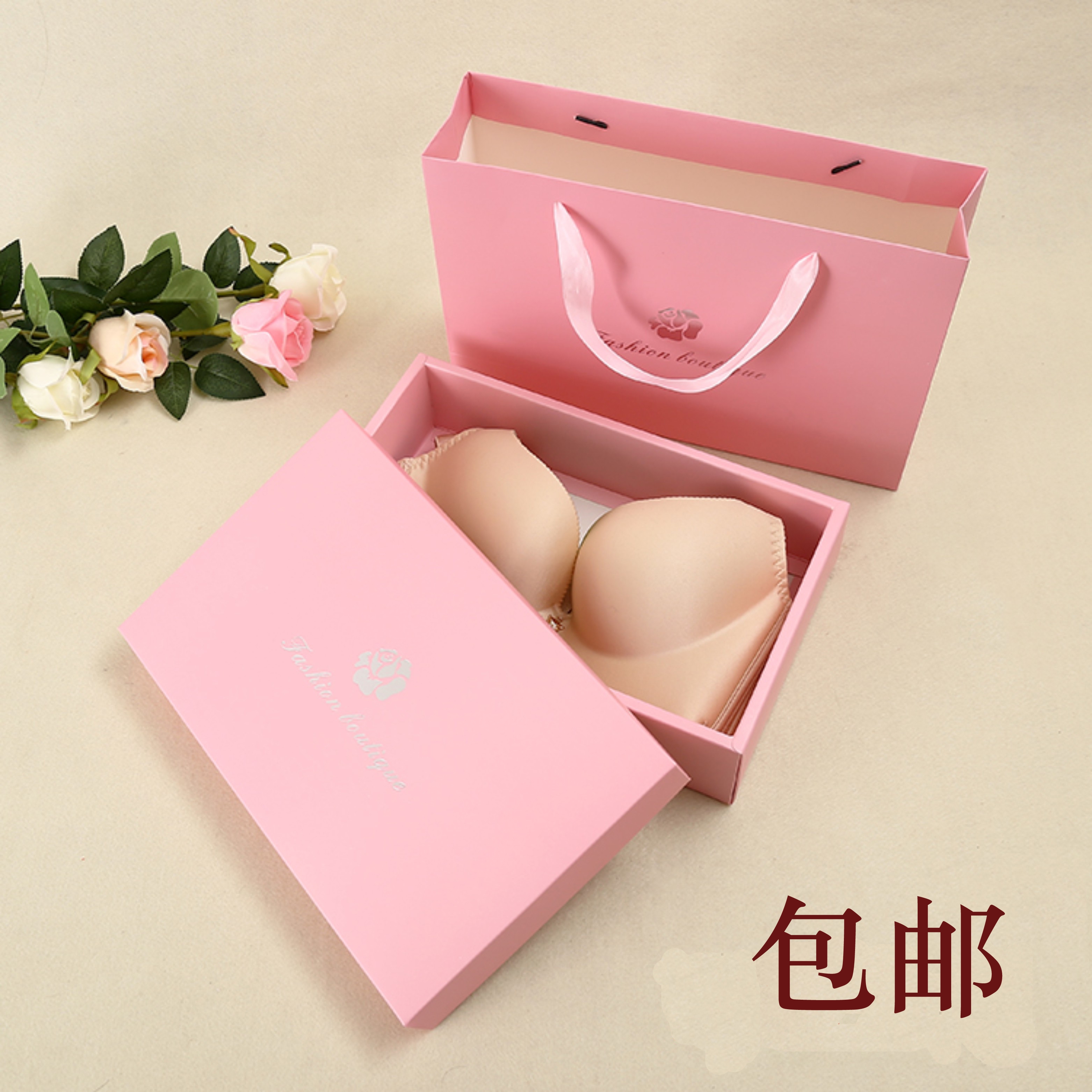 Ladies Underwear Clothing Paper Box Recycled Materials Matt Lamination