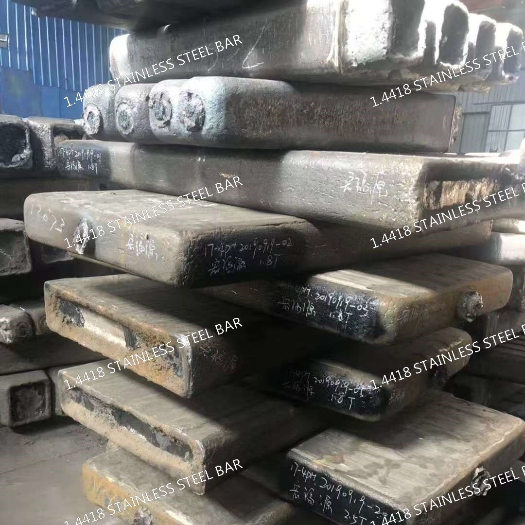 1.4418 Stainless Steel Square Bar And Round Bar Forged And Hor Rolled Bright Polished Bar