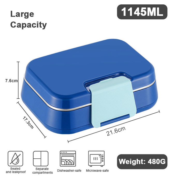 Reusable Food Storage 5 Compartments for Easy Organization and Storage