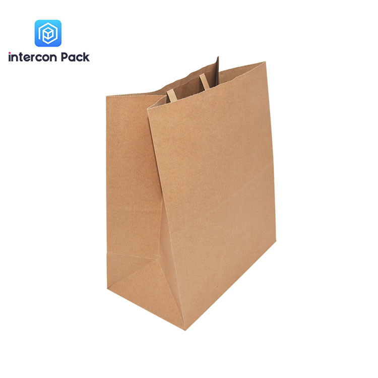 Customized Logo Paper Handle Bags ISO9001 environmentally friendly Materials
