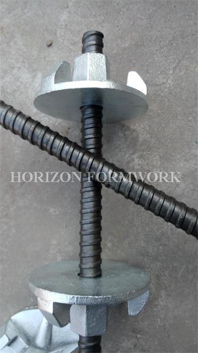 Formwork tie rod with D15 thread, Cold rolled