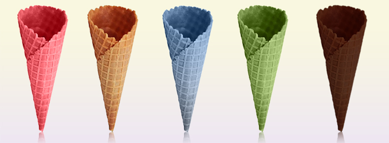 Stainless Steel Ice Cream Cone Maker Waffle Cone Machine for Commercial Home 110v/220v