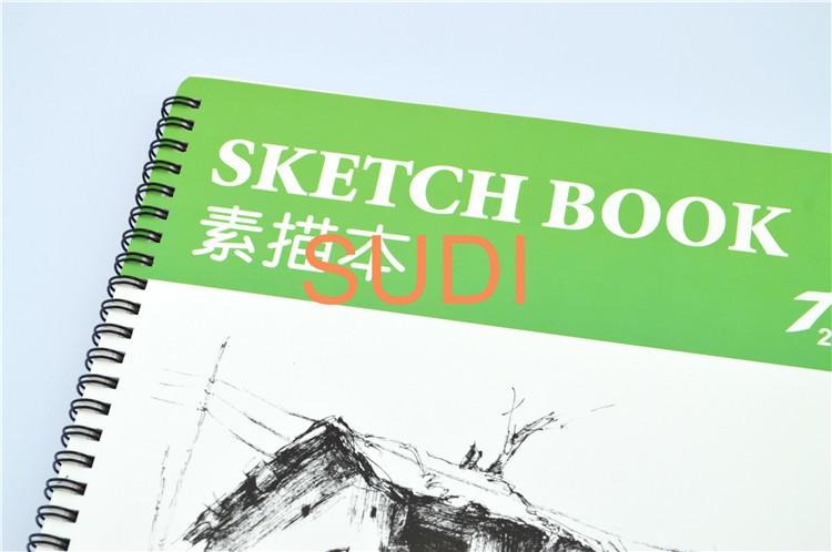 4C Printing Offset Paper A4 Spiral Binded Books