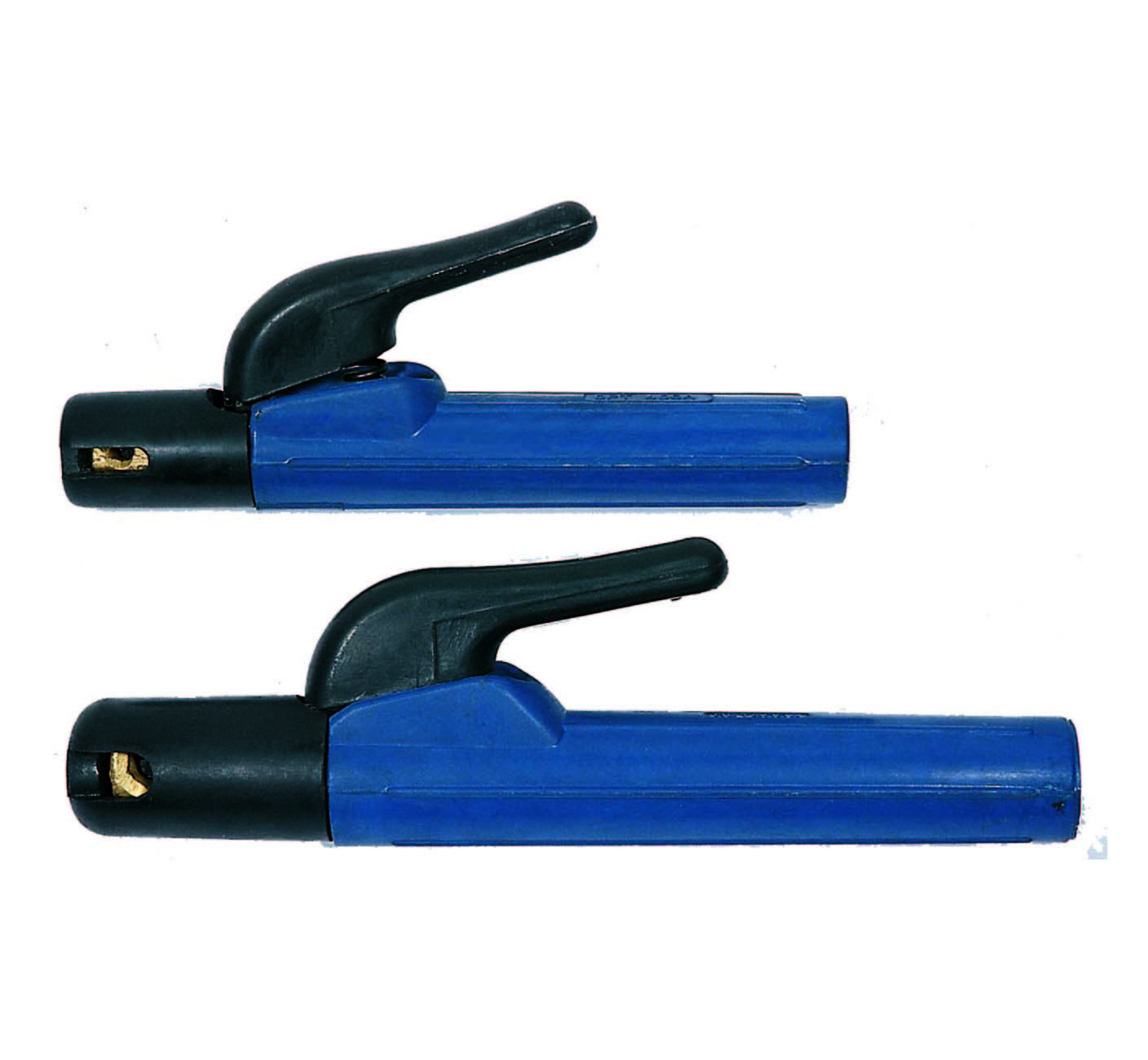 Brass Plastic Welding Electrode Holder , Mini Stick Welding Rod Holder 300A