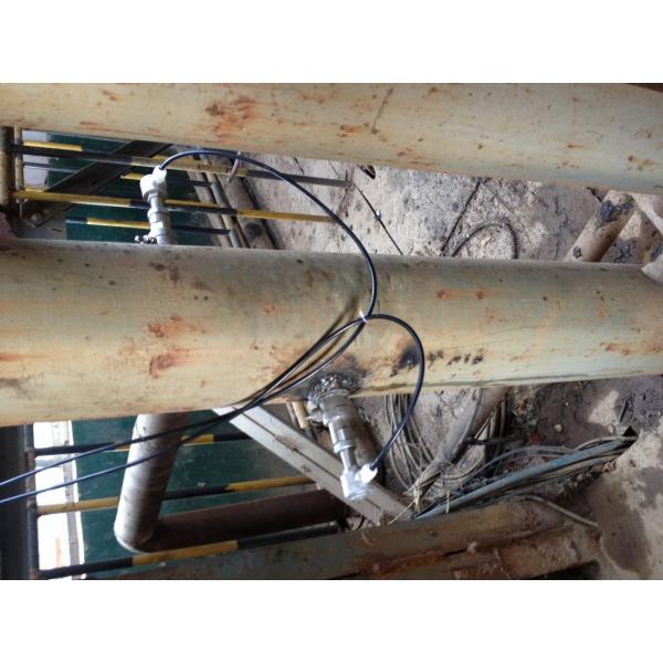 Liquid Measurement Insertion Ultrasonic Flow Meter , Transit Time Ultrasonic Flow Meter
