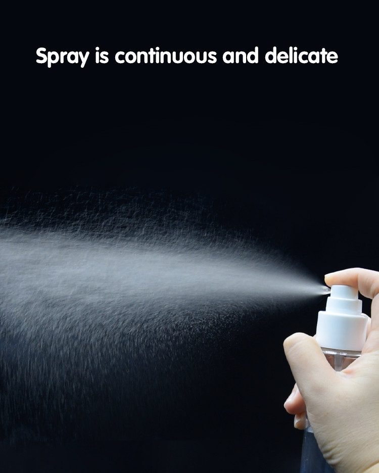 100ml PP+PET Plastic Spray Bottle For Personal Care Perfume Essential Oil Packaging skin care packaging UKP20