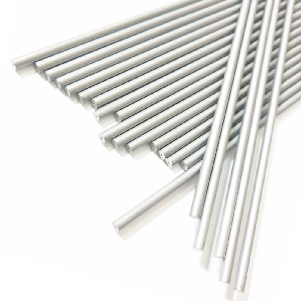 Dia 6.3mm Tungsten Carbide Rod With Straight Hole 7.5% Cobalt Bar