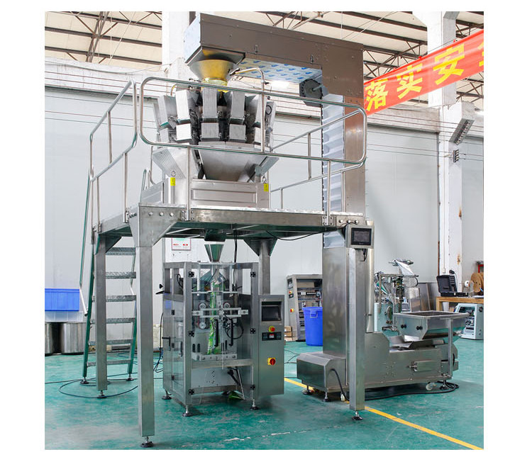 Multihead Pillow Bag Granule Vertical Packing Machine For Snacks