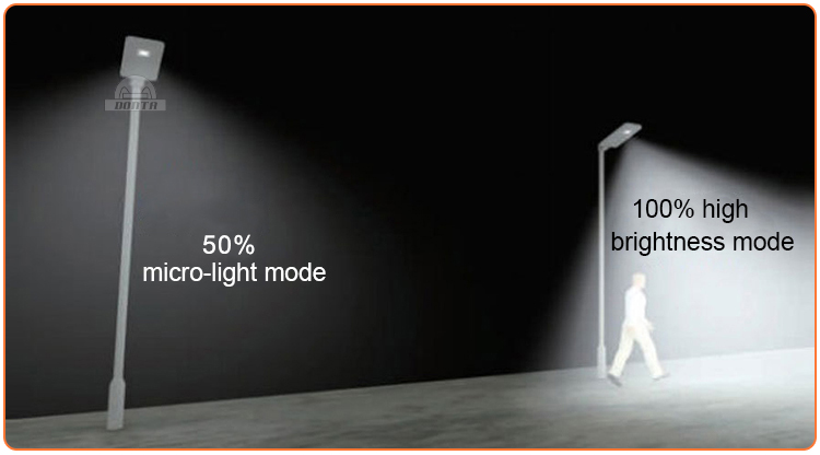 50w Bridgelux chips waterproof ip65 outdoor integrated solar led street light