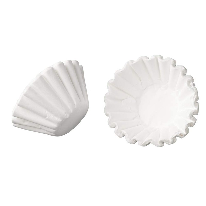 White Natural Disposable Coffee Filter Papers For Pour Over Dripper