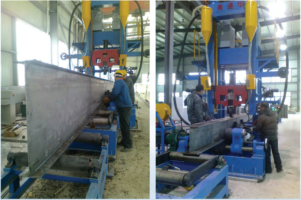 3 in 1 H Beam Combination Working Station Production Line