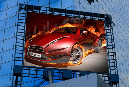 SMD3535 Full Color P8 Led Screen Commercial Advertising LED Billboards