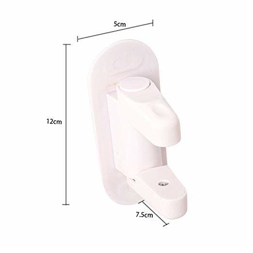 ABS Material Child Proof Door Locks Handle Cover , Lever Handle Child Lock