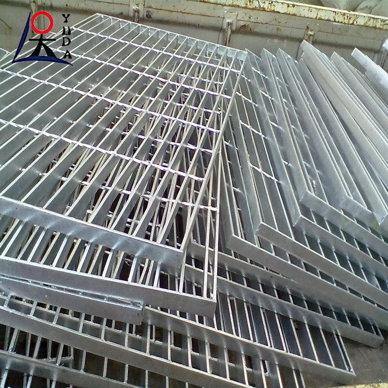 Hot Dip Galvanized Metal Steel Grating Walkway Platform Bar Steel Grating Prices