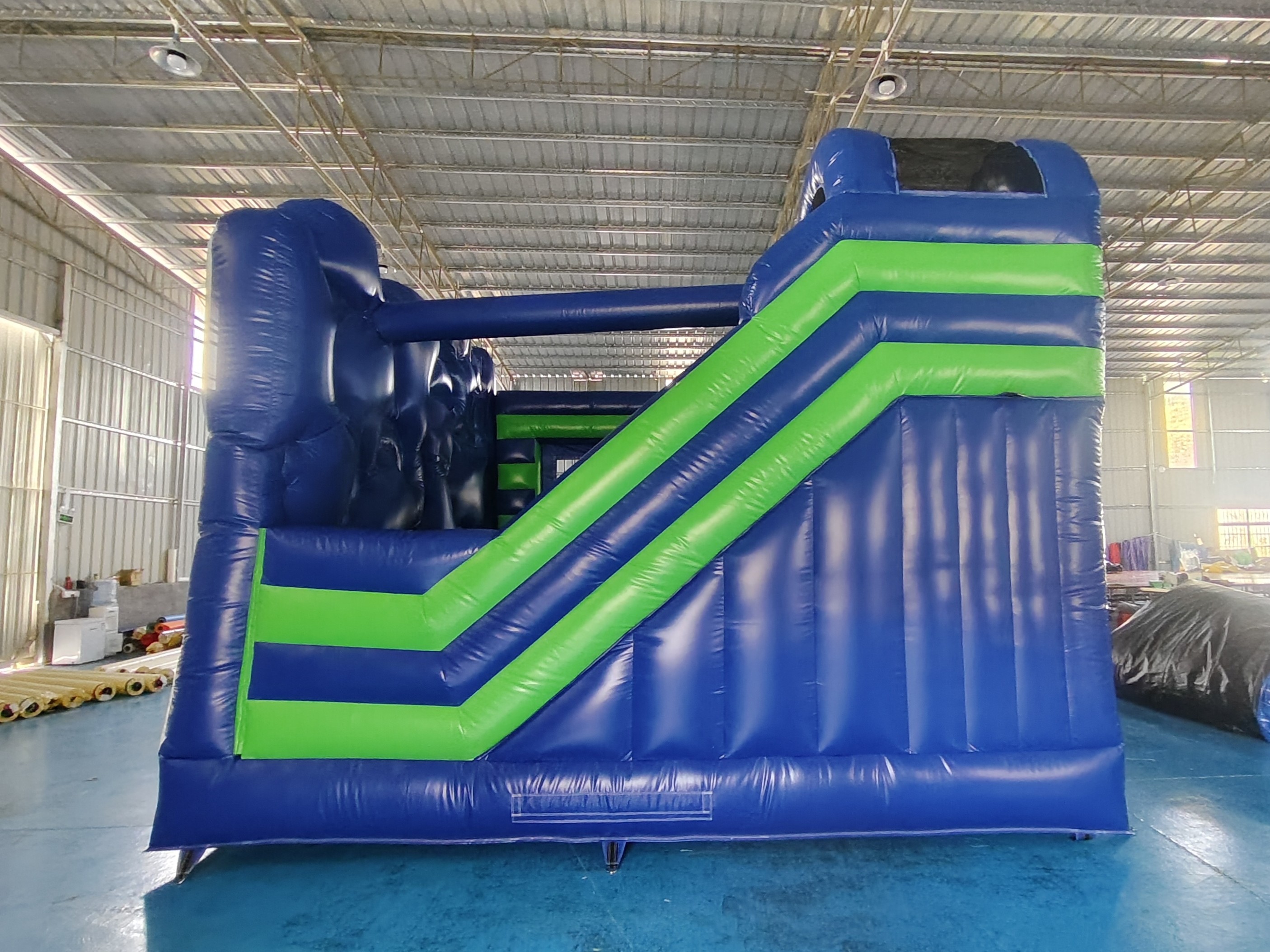 Digital Printing Inflatable Bounce House With Slides Super Mario Inflatable Jumping Castle