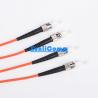 Buy cheap Armoured Fiber Optic Patch Cord , Multi Mode Duplex Fiber Optic Cable ST - ST from wholesalers