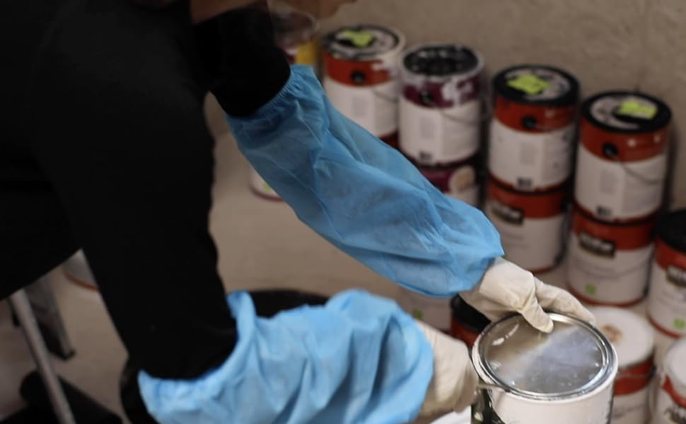 painting work arm and cloth protection