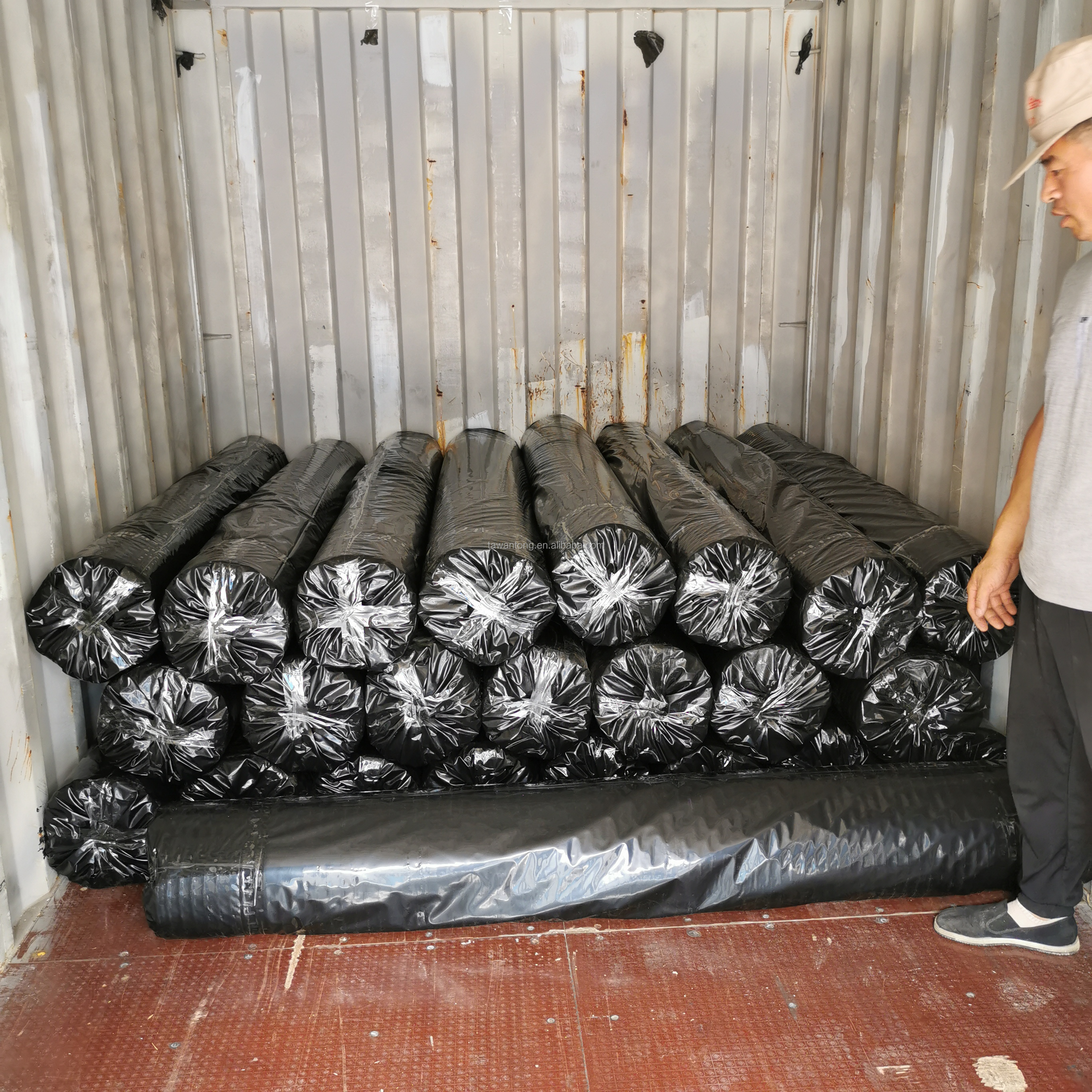 80-80 PET Geogrid For Roadbed Solidification And Onsite Training