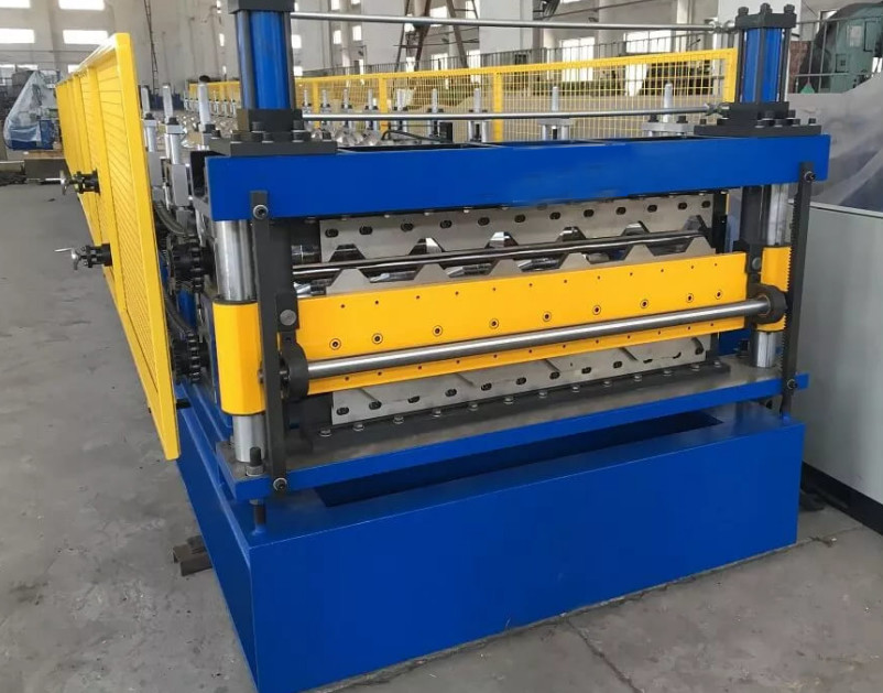 Mild Steel 2350mpa Double Layer Roll Forming Machine For Industrial