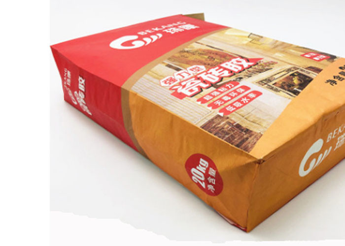 Beautiful Appearance Multiwall Paper Bags High Speed Filling Multilayer Paper Bags