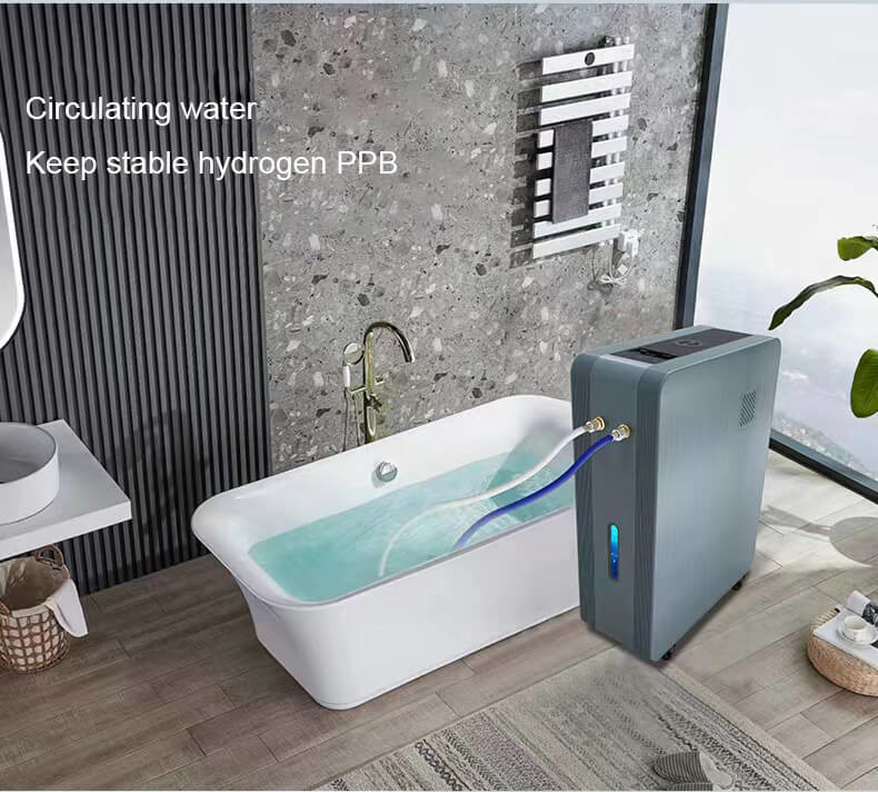 Nano Hydrogen Water Bath Machine For Beauty Salon SPE PEM Anti Oxidant