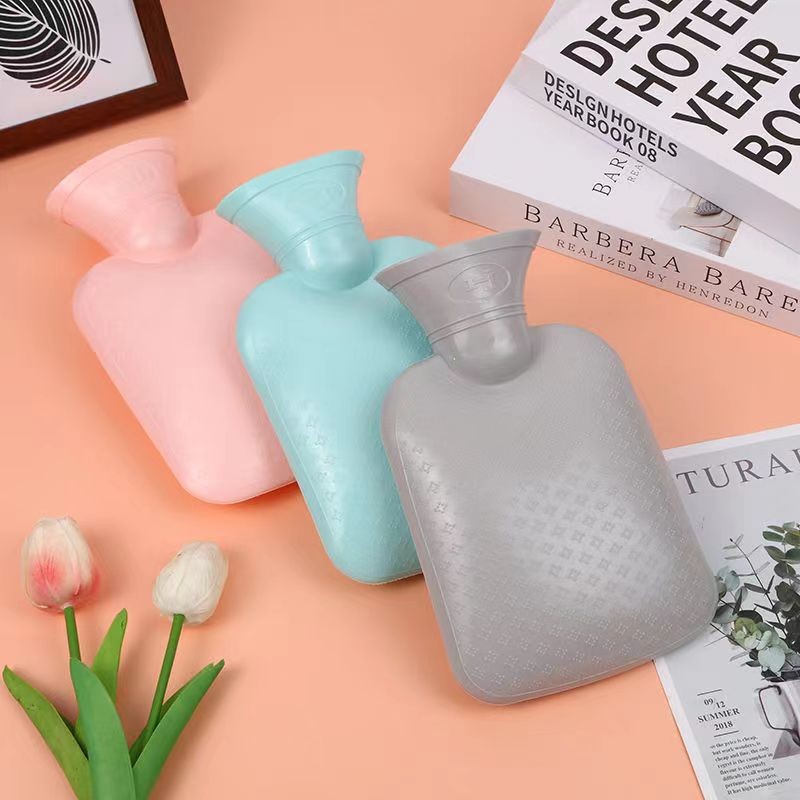 Soft Environment Friendly Silicone Hot Water Bottle Mini For Travel And Pain Relief