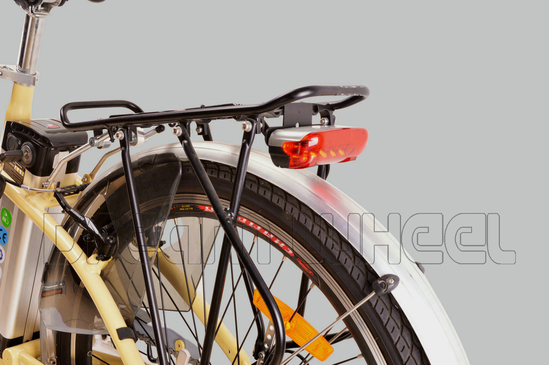 36V 250W Urban Commuting E Bike 26 Inch Aluminum Frame