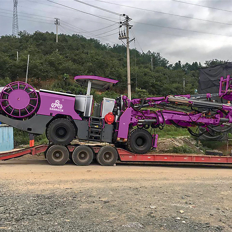 Underground Rock Drilling Rig Construction Machine Hydraulic Tunnel Jumbo Drill Rig