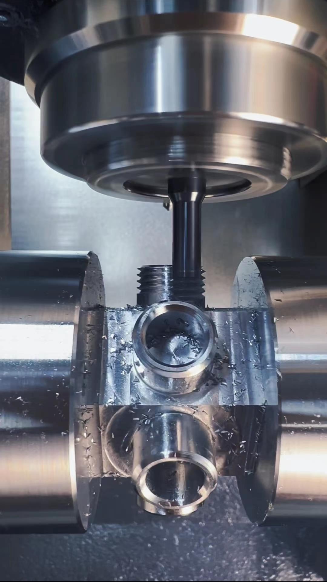 CNC High Accuracy Vertical Mill Turn Machines For Metal Cutting