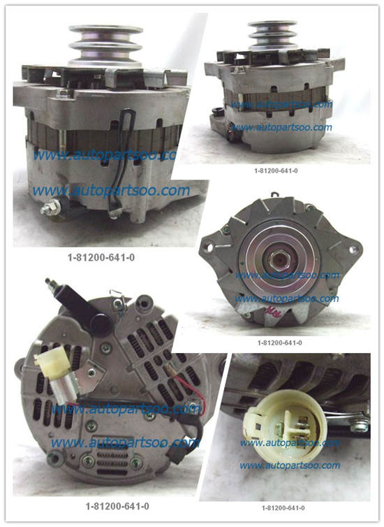 1-81200-641-0 Isuzu Forward for 90A alternator