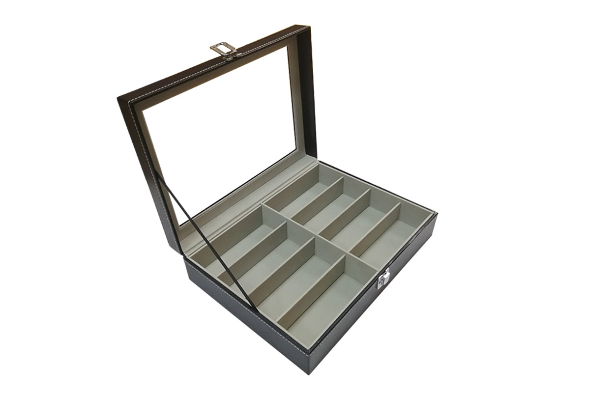 Transparent Skylight Multi Glasses Display Box Sunglasses Storage Case