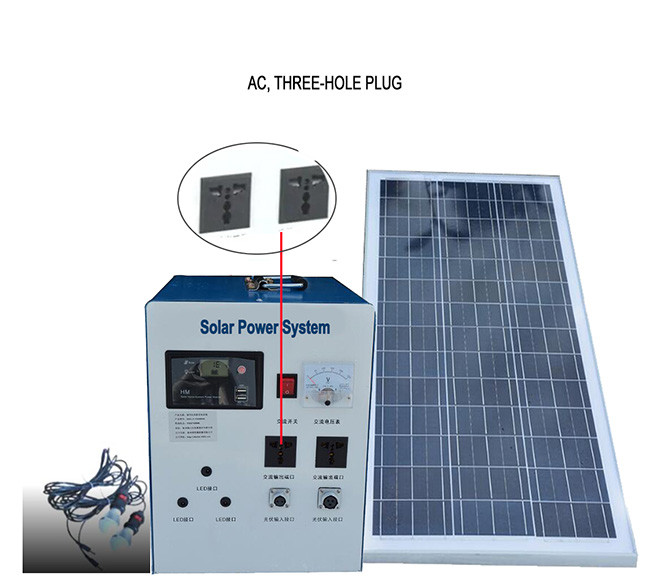 Blue 5kw Hybrid Solar Generator System 100h 240h Lithium Battery
