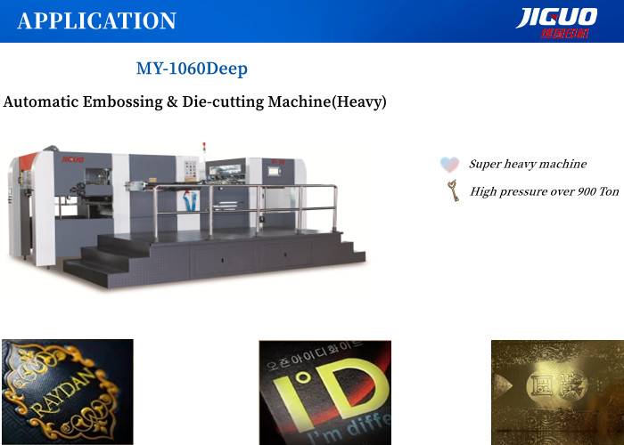 Speed 6500s/H Cardboard Automatic Die Cutting Machine Embossing