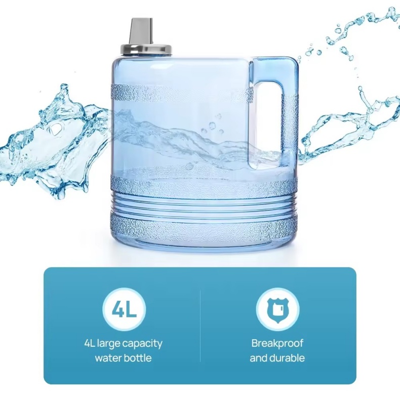 750W Distilled Water Machine 4L Plastic Bucket Automatic Dental Water Distiller