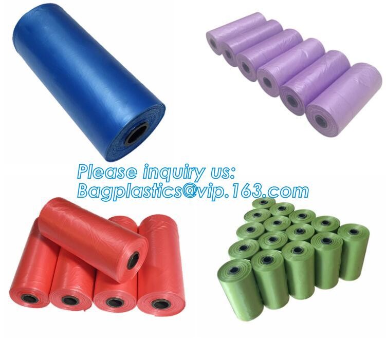 High Quality Eco-friendly Degradable Fashion With Printing Doggy Pet Dog Waste Poop Bags, Eco friendly pet dog waste poo