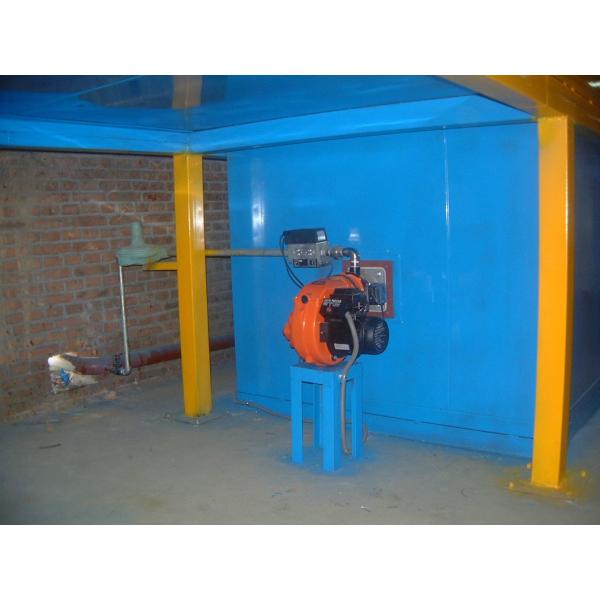 Customized Long Service Life Manual Powder Coating Production Line for Hospital Beds