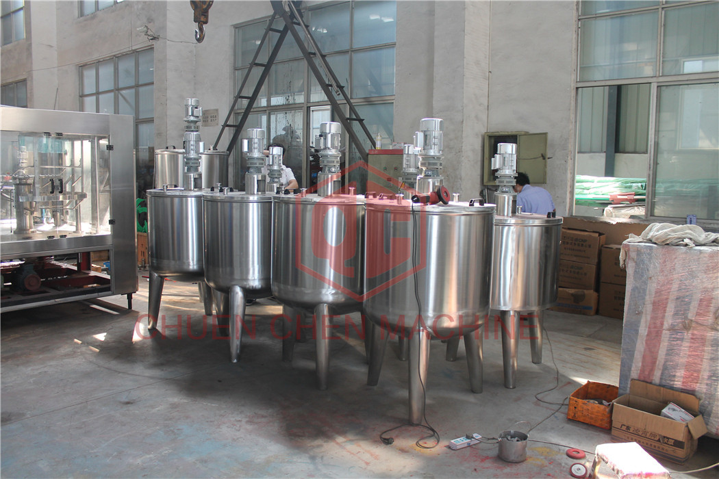 Lemon Drink Puree Processing Machinery Soft Drink Glass Bottling Equipment