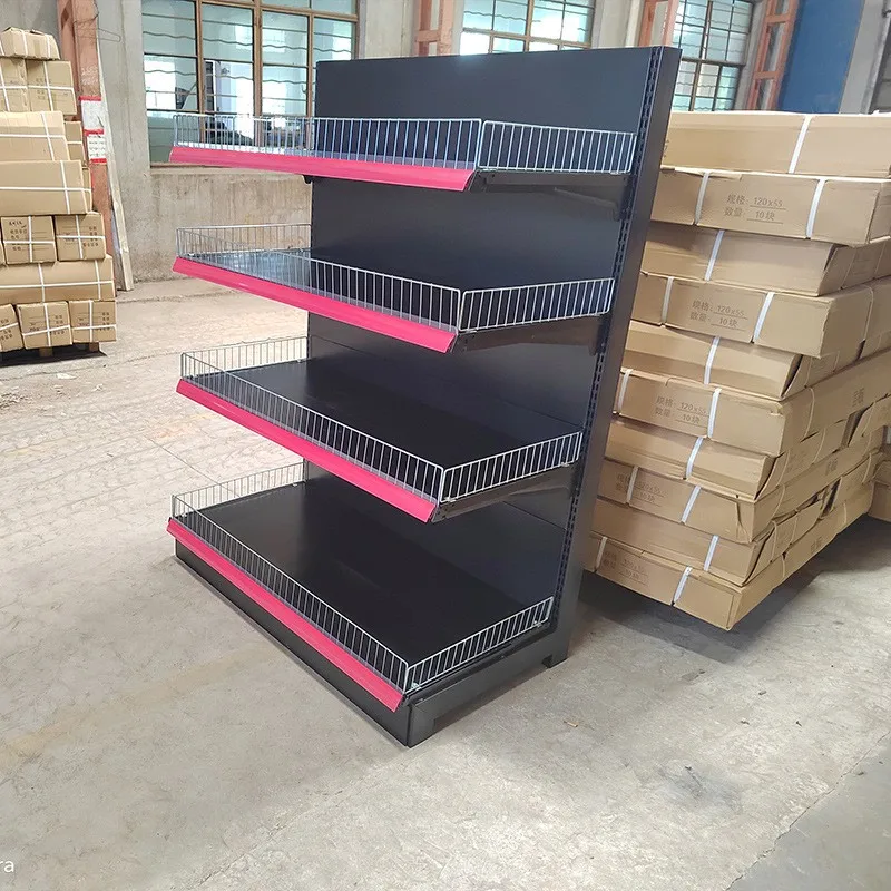 Factory Customized Supermarket Equipment Super Market Racks Etagere Commercial