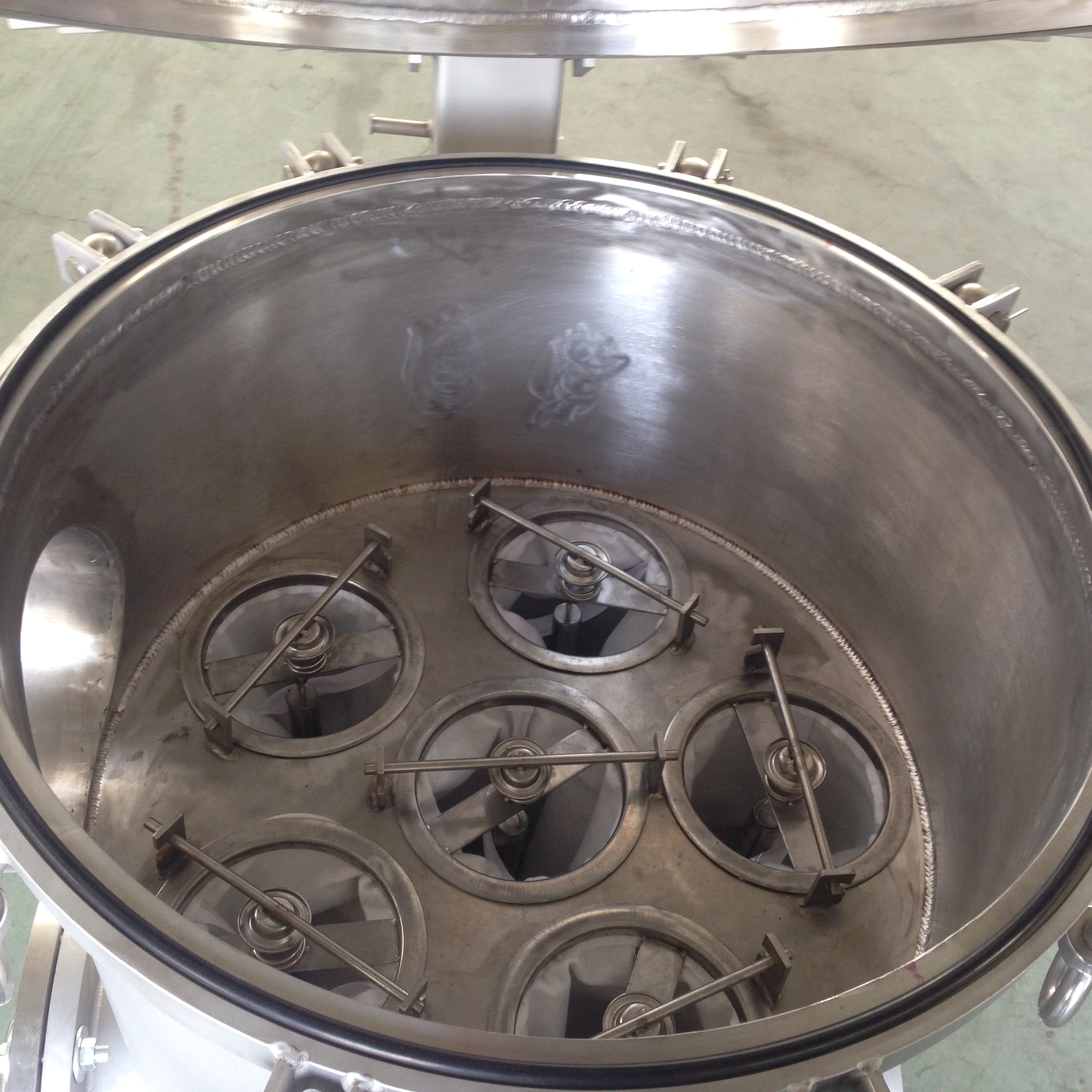 60KG Weight Single Multi Cartridge Water Filter Housing for Industrial Liquid Oil Filter