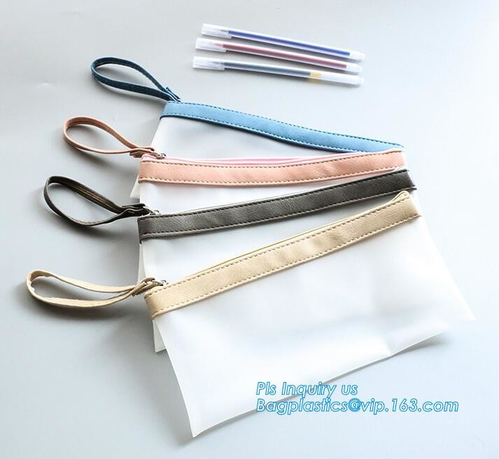 translucent frosted plastic PVC slider zipper bag for garment packaging, vinyl slider zipper bag pvc Zip lockk bag