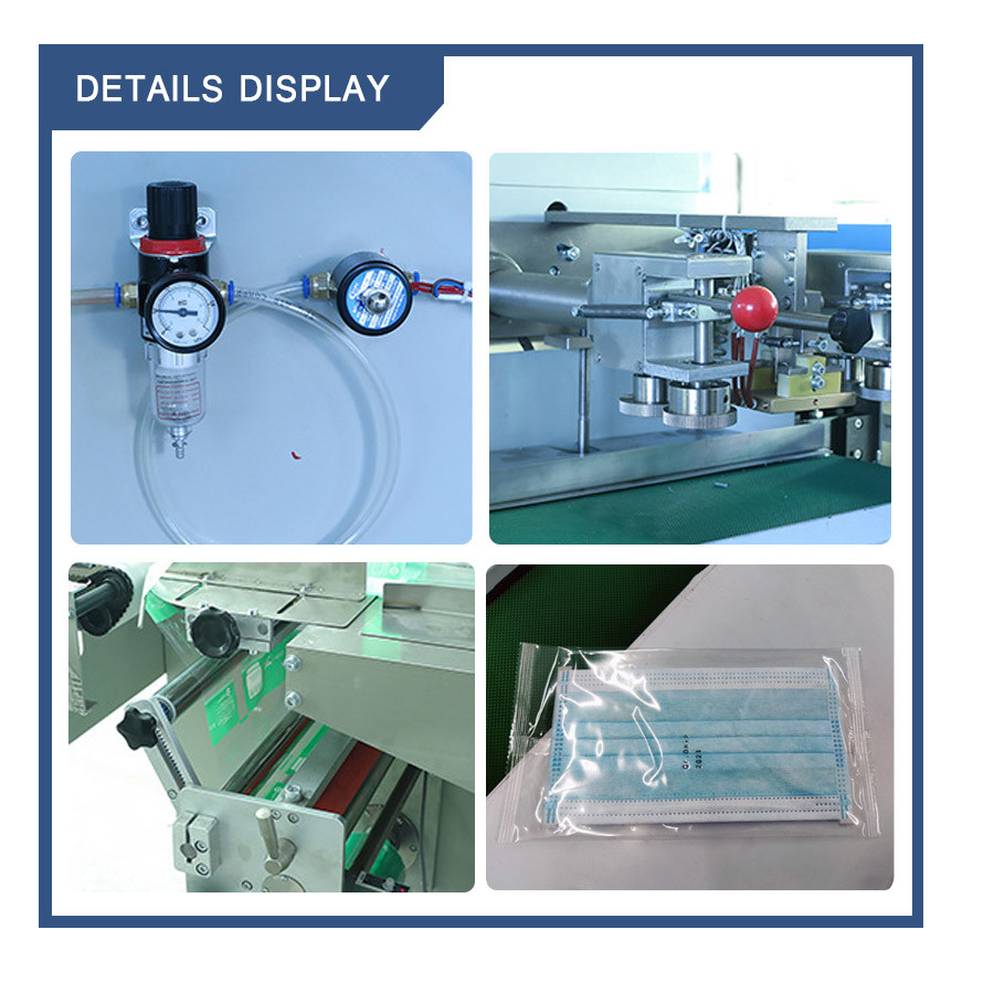 Dustproof Face Mask Packing Machine Convenient Maintenance