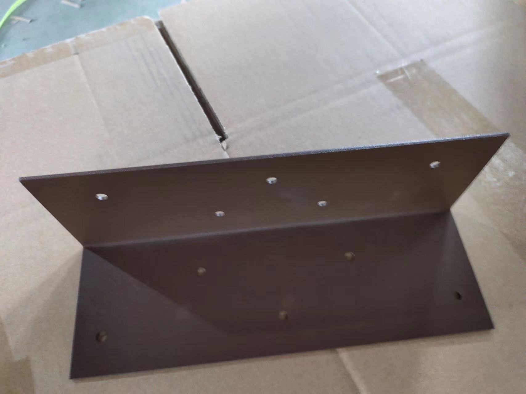 90 Degree Angle Punching Corner Bracket for Rust Resistant Iron Garden Corner Brackets