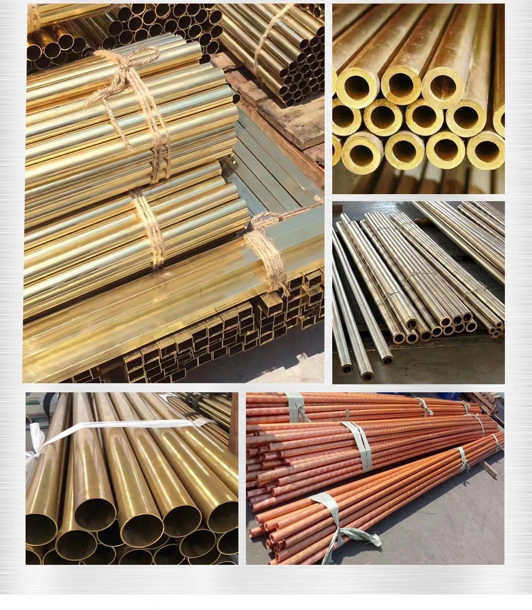 Factory Single Hole EDM 1/2 Hard Brass Tubes H62 C27200 Copper Pipe Customized Size C27000 C27400 Yellow Brass Pipe