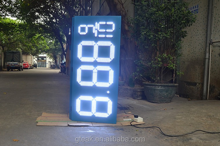 24'' big 7 segment display led module digits