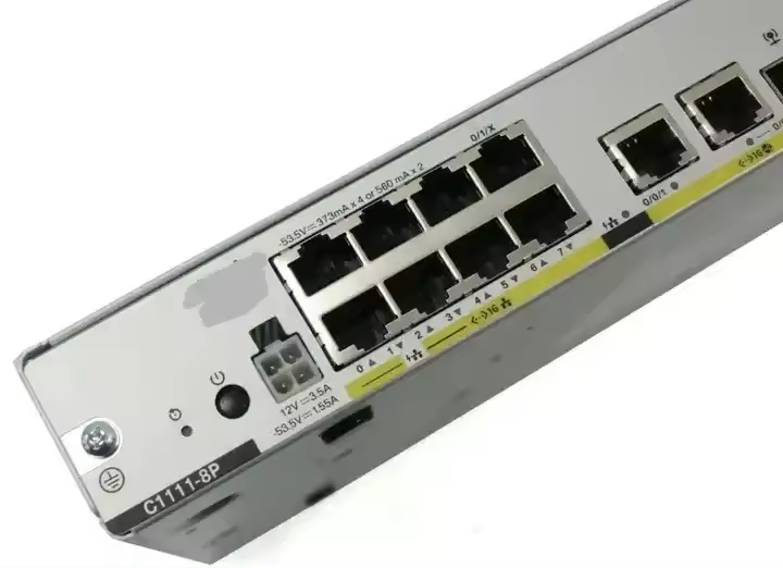 1100 Series 8-Port Dual GE WAN Ethernet Router with POE QoS SNMP Functions-Model C1111-8P