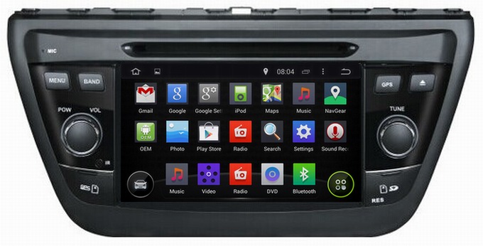 Ouchuangbo Pure Android 4.4 Car Radio DVD Stereo GPS Navigation for Suzuki SX4 /S Cross 2014 OCB-7058D