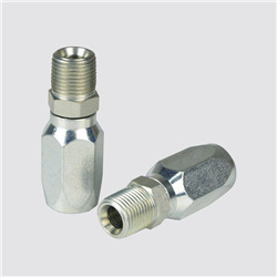Water NPT Male 3/4" Reusable Hose Fittings