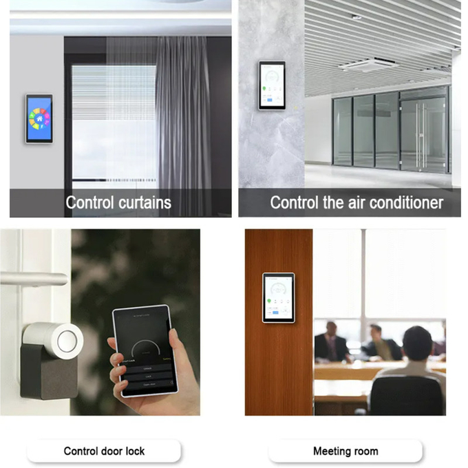 8 Inch Smart IOT Control Panel , Industrial Poe Android Tablet 800x1280