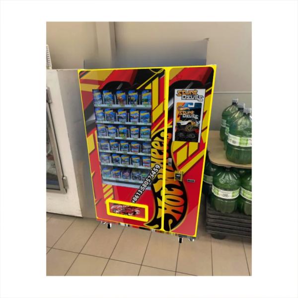 Smart LED Illuminated Toy Car Dispenser Vending Machine with Custom Design