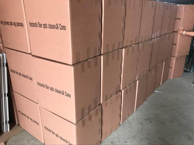 FTTH 24 Port Fiber Optic Terminal Box  KCO-FDB-24G Outdoor Water Proof ABS PC Material